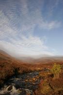 4538 Mist on Cronkley Fell, Skyer Beck, Upper Teesdale County Durham.